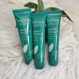 Bioclarity Barefaced Exfoliating Enzyme Jelly Cleanser Mini Bundle